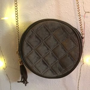 Suede Crossbody